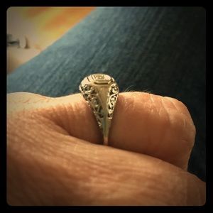 Platinum Edwardian ring size 9